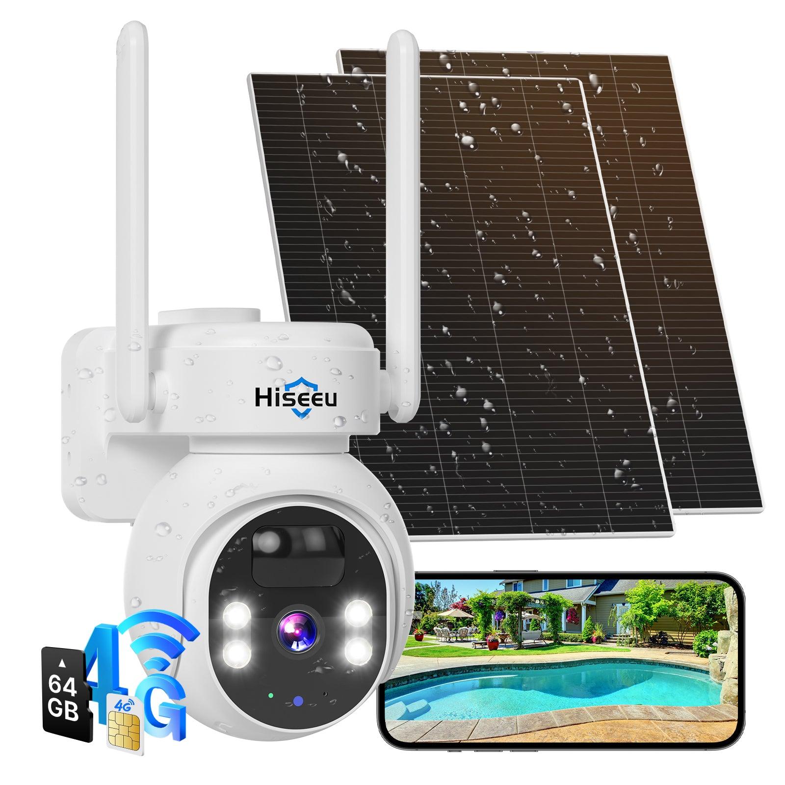 Solar 4G LTE Security Cameras | Wireless Outdoor, Battery Powered