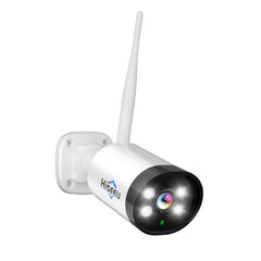 Hiseeu 3MP Wireless Security Camera WiFi with Two-Way Audio,Motion Detect,Remote View,IP66 Waterproof,Color Night Vision,Outdoor Security Camera for Home Security