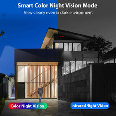 4MP Solar Battery Powered Security Camera Outdoor with IP66 Waterproof