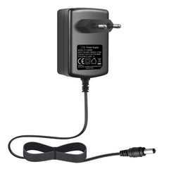 Hiseeu 3ft AC 100-240V to DC 12V 2A Power Supply Adapter Switching for CCTV Cameras DVR NVR LED Strip 5.5mmx2.1mm FCC