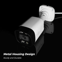Wired 5MP IP67 Waterproof PoE Bullet IP Security Camera with Human Vehicle Detect