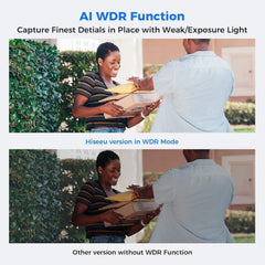 Wired 5MP IP67 Waterproof PoE Bullet IP Security Camera with Human Vehicle Detect