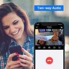 Wired 5MP PoE Bullet Security Camera IP66 Waterproof with Two-Way Audio