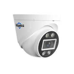 Wired 5MP IP67 Waterproof PoE Dome IP Security Camera with Two-Way Audio