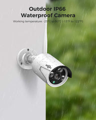 4K 8MP Wireless 2.4G/5G WiFi Security Camera with Two Way Audio