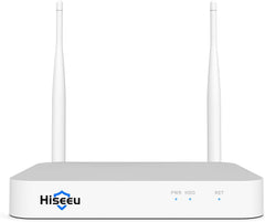 【NO HDD】10CH Wireless Mini Network Video Recorder Plug-in 12V2A Output Power Adapter White