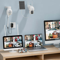 【NO Hard Drive】Hiseeu Wireless 10CH Network Video Recorder 2.4G/5G WiFi Work with Hiseeu Single Camera