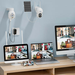 【NO HDD】Wireless 10CH Network Video Recorder, 2.4G/5G WiFi, 7/24 Hours Recording, Detect Zone, Work with Hiseeu Single Camera