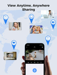 5MP PTZ Security Dome Camera Outdoor Explosion-Proof Auto Tracking Motion Detection