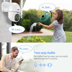 5MP PTZ 𝟯𝟲𝟬° 𝙑𝙞𝙚𝙬 WiFi Security Camera Outdoor with Auto Motion Tracking
