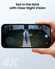 WiFi Pro 2.4&5GHz 4K 8MP Wireless Home Security Camera With Full-Color Night Vision