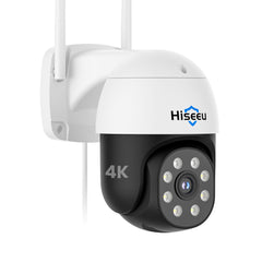 WiFi Pro 2.4&5GHz 4K 8MP 360° View Wireless Home Security Camera With Auto Tracking