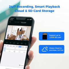 2K 3MP PTZ 𝟯𝟲𝟬° 𝙑𝙞𝙚𝙬 2.4G&5G WiFi Security Camera Outdoor with Two Way Audio
