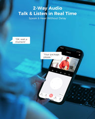 Hiseeu 8MP Wireless Security Camera, 5G/2.4G WiFi 4K Camera, Full Color Night Vision, Motion Detection, Two-Way Audio, IP66 Waterproof,Ideal for Home & Business, Work with WiFi Outdoor System