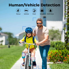 【NO Hard Drive】Hiseeu 16CH Extendable 12MP PoE NVR Network Video Recorder, Works with 12MP/8MP/5MP/4MP/3MP/1080P PoE Cameras