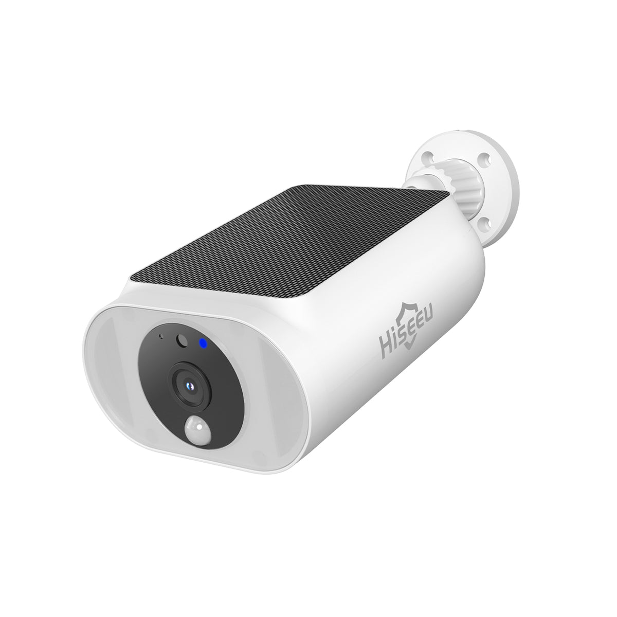 Hiseeu 4MP Wireless Security Camera Outdoor with AI Motion Detection & Siren, Non-Stop Solar Powered Charging, Color Night Vision, SD /Cloud Storage