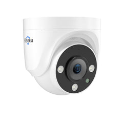 Hiseeu 5MP Analog Wired Security Camera,TVI/AHD/CVI/XVI 2560TVL Dome Comera for 5MP Analog Security Cameara System,Clear Night Vision up to 100ft, Wall& Ceiling Mount Remote Access