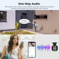 [Wired AHD, Expandable 8Channels DVR] 3K Wired Analog Security 5MP Camera System BUILD-IN 1TB HDD with Smart Dual Light and AI Human/Vehicle Detection