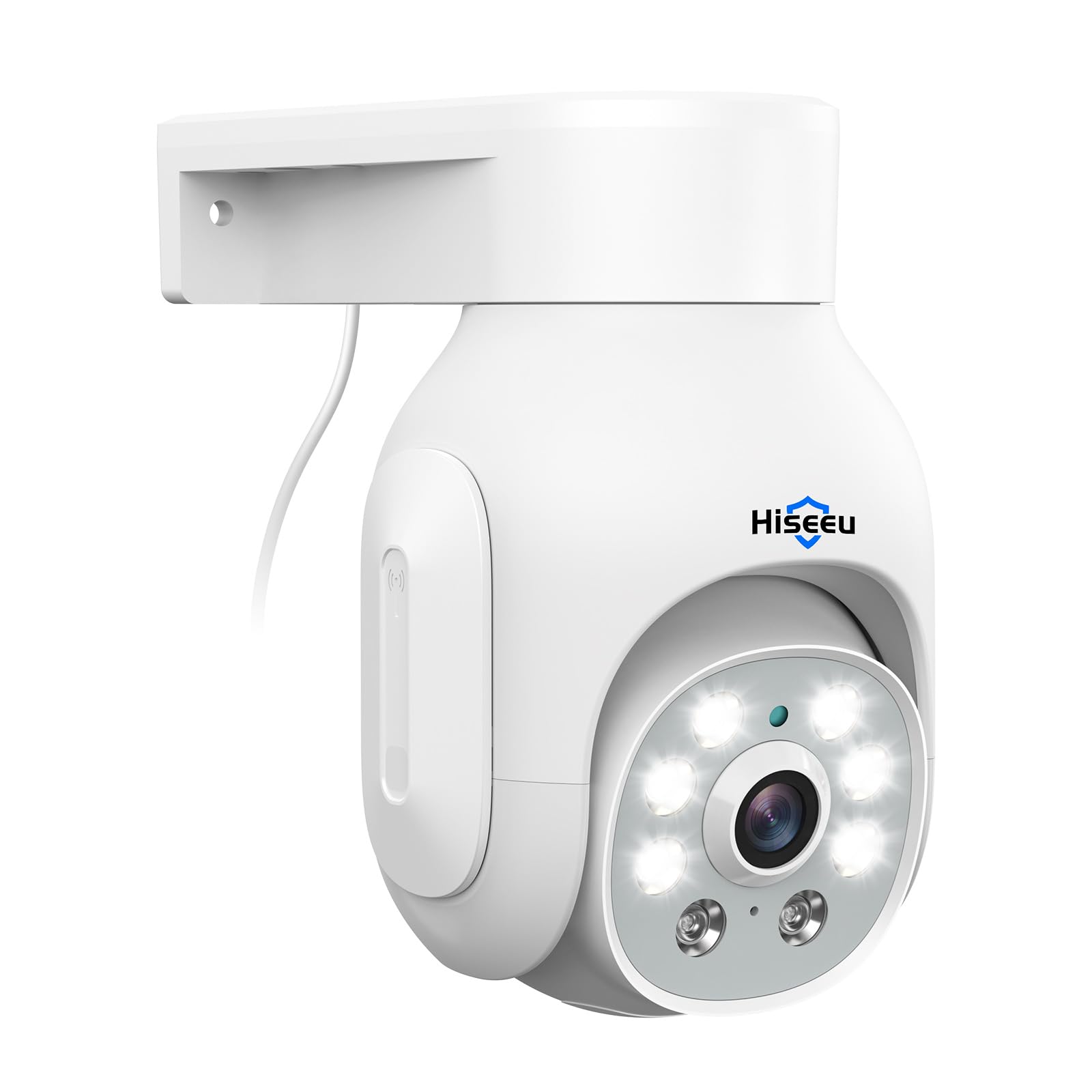 5MP PTZ 5X Zoom 360° View Wired PoE Security Camera with Color