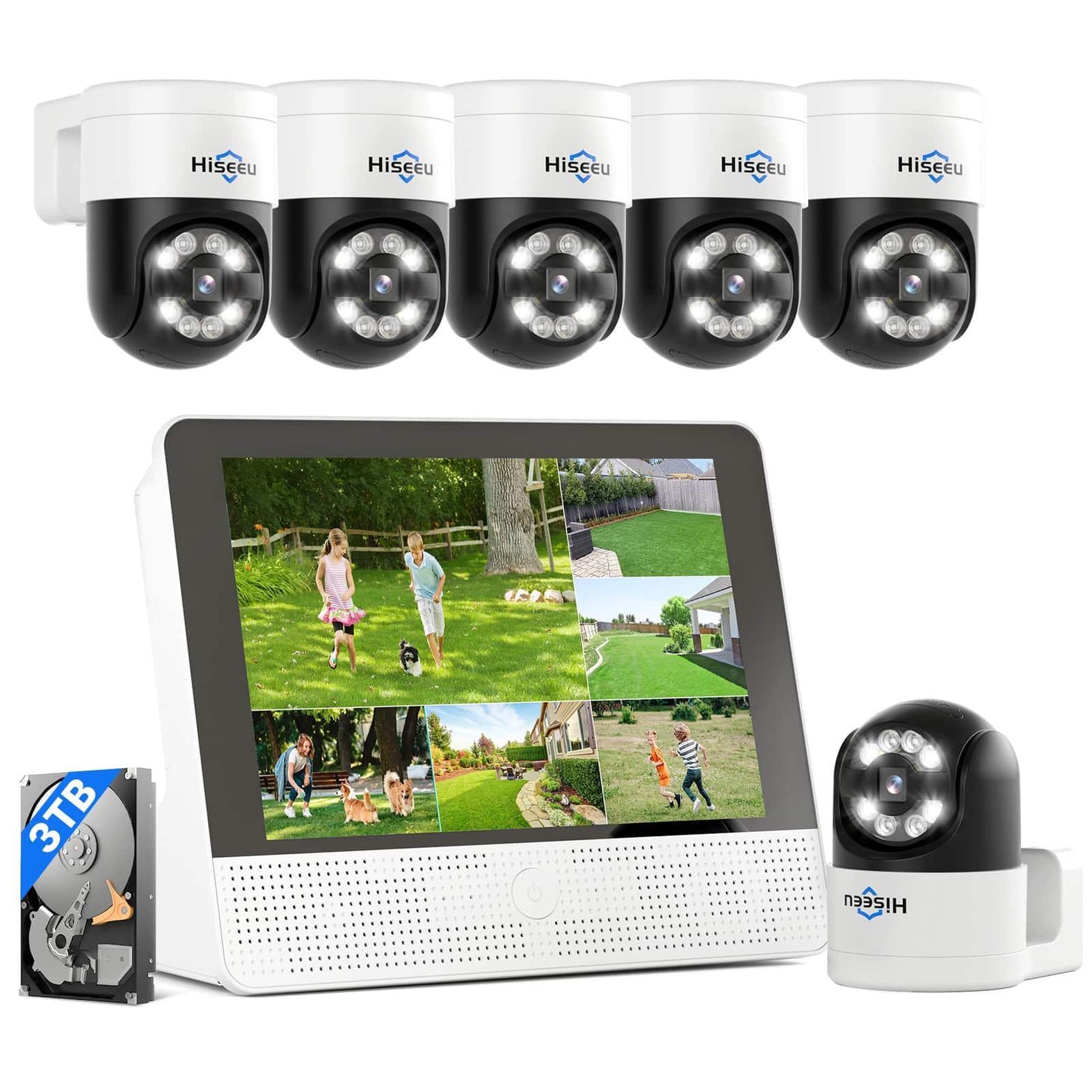 Discount Offer Hiseeu 8CH POE NVR Kit HD 1080P CCTV Camera System 2MP Outdoor Waterproof IP