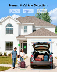 Hiseeu 12MP PoE Security Camera System, 8 Pcs 12MP Security Cameras, 121° Wide View, Person Vehicle Detect, 2-Way Audio, Soptlights Color Night Vision, 16 CH PoE NVR with 4TB HDD for Home Surveillance