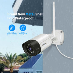 Hiseeu Wireless  5MP Security Camera Outdoor IP66 Waterproof