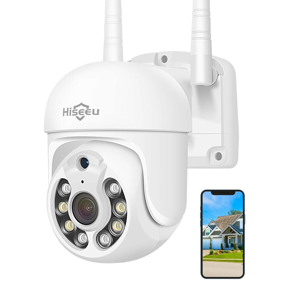 5MP PTZ 𝟯𝟲𝟬° 𝙑𝙞𝙚𝙬 Security Camera Outdoor with IP66