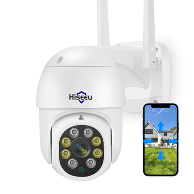 2K 3MP PTZ 𝟯𝟲𝟬° 𝙑𝙞𝙚𝙬 Security Camera Outdoor with Auto Tracking