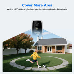 [Wireless Pro, 2-Way Audio, Expandable 10Channels NVR] 4MP Wireless Outdoor Solar Powered Outdoor 4Pcs Cameras System BUILD-IN 500GB HDD No Monthly Fee