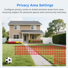 [Wireless Pro, 2-Way Audio, Expandable 10Channels NVR] 4MP Wireless Outdoor Solar Powered Outdoor 4Pcs Cameras System BUILD-IN 500GB HDD No Monthly Fee