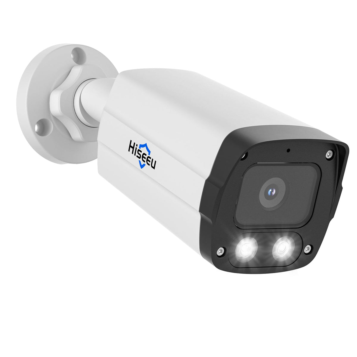 4K HD Image 8MP Wired PoE IP Bullet Camera 121°Wide View SD Card Storage IP67 Waterproof
