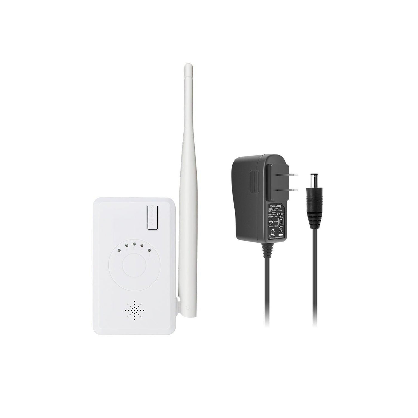 WiFi Repeater, Indoor, 2.4Ghz, DC12V Power Cord – Hiseeu