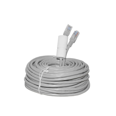 64Ft Cat5e PoE Ethernet Cable,Network Cable with RJ45 Waterproof Connector