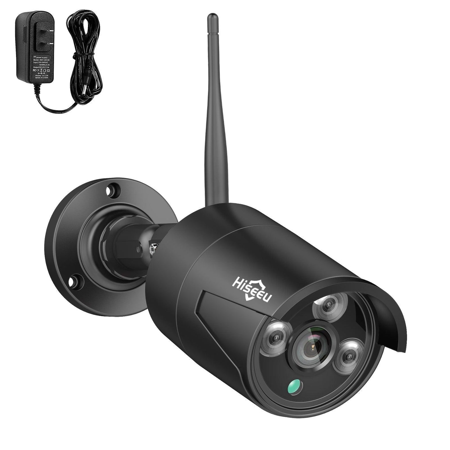 Hisseu 防犯カメラ without hard disk Hiseeu No WiFi 3MP Security Cameras Wireless Outdoor, Dual Lens 4G