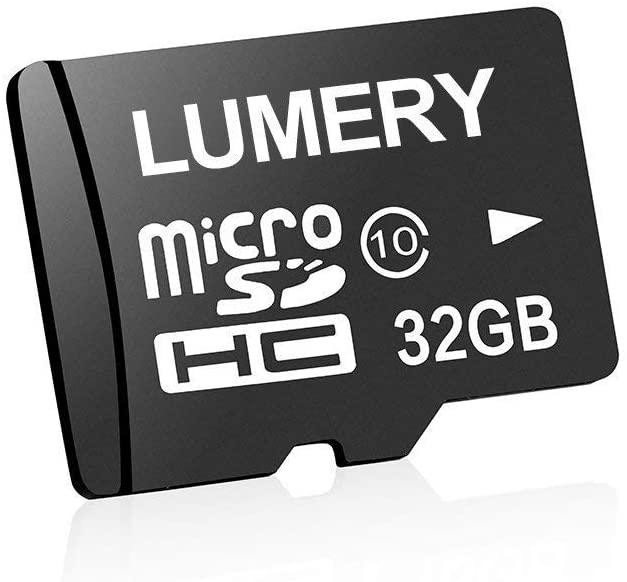 32GB Micro SD Card, microSDHC UHS-I Flash Memory Card with Adapter - Up to 98MB/s, U1, Class10, High Speed TF Card for Nintendo Switch/Bluetooth Speaker/Smartphone/Camera/Tablet/VR