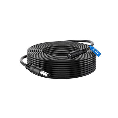 Hiseeu DC Power Extension Cable, 5.5mm x 2.1mm, 12V Extension Cord for Security Cameras, IP Camera, Standalone DVR, LED Display, Router, Invoice Printer