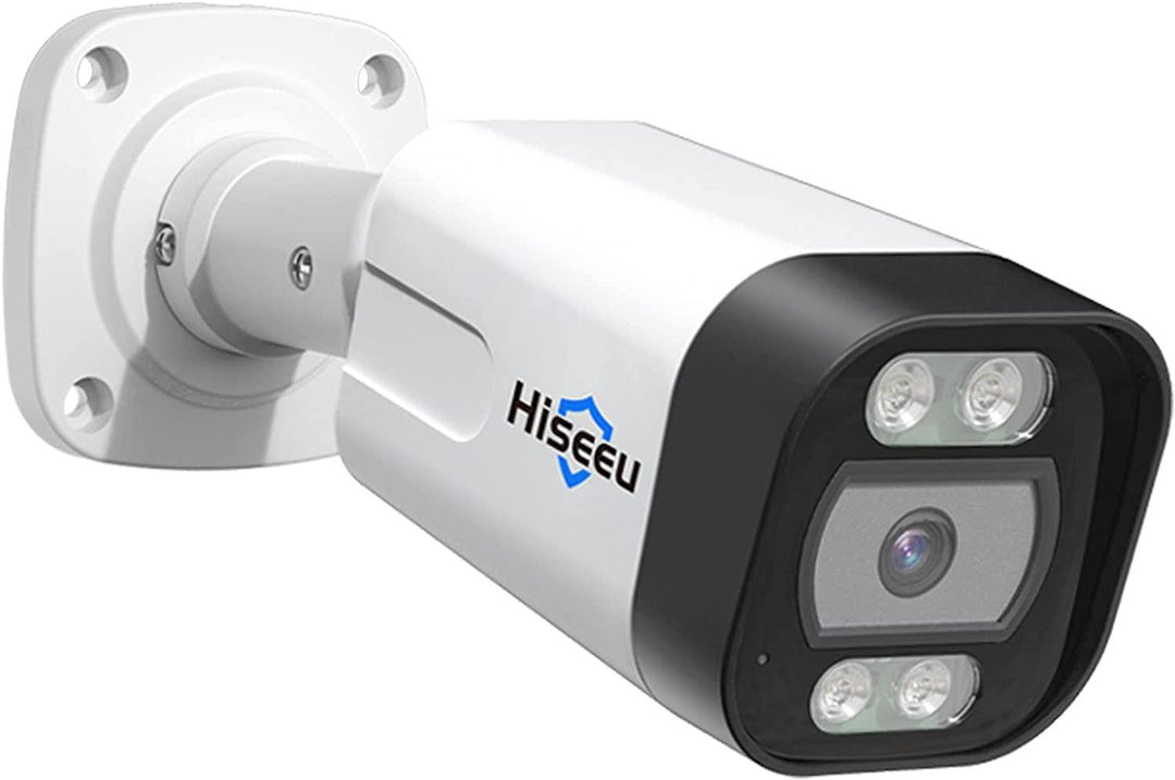 Hiseeu [2 Way Audio] 5MP PoE Camera, IP67 Waterproof Wired IP Network