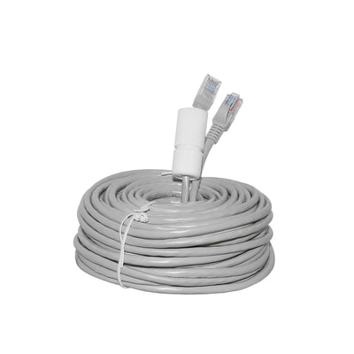 Hiseeu Cat5e PoE Ethernet Cable, Network Cable with RJ45 Waterproof Connector Compatible PoE Cameras and NVR System